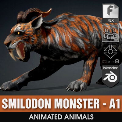 Smilodon Monster-A1