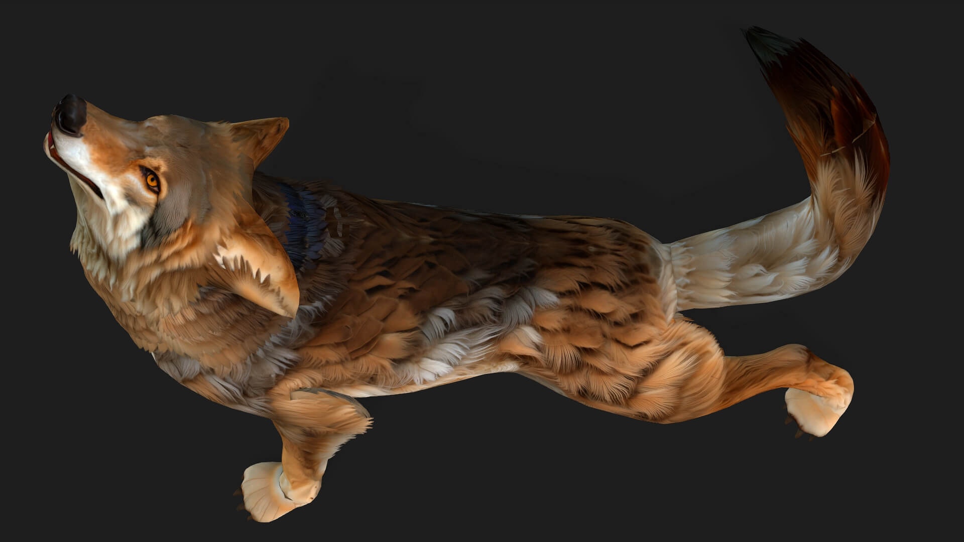 Wolf-A2-Animated 3D Animation by Animated3d