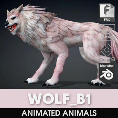 Wolf-B1-Animated by Animated3d