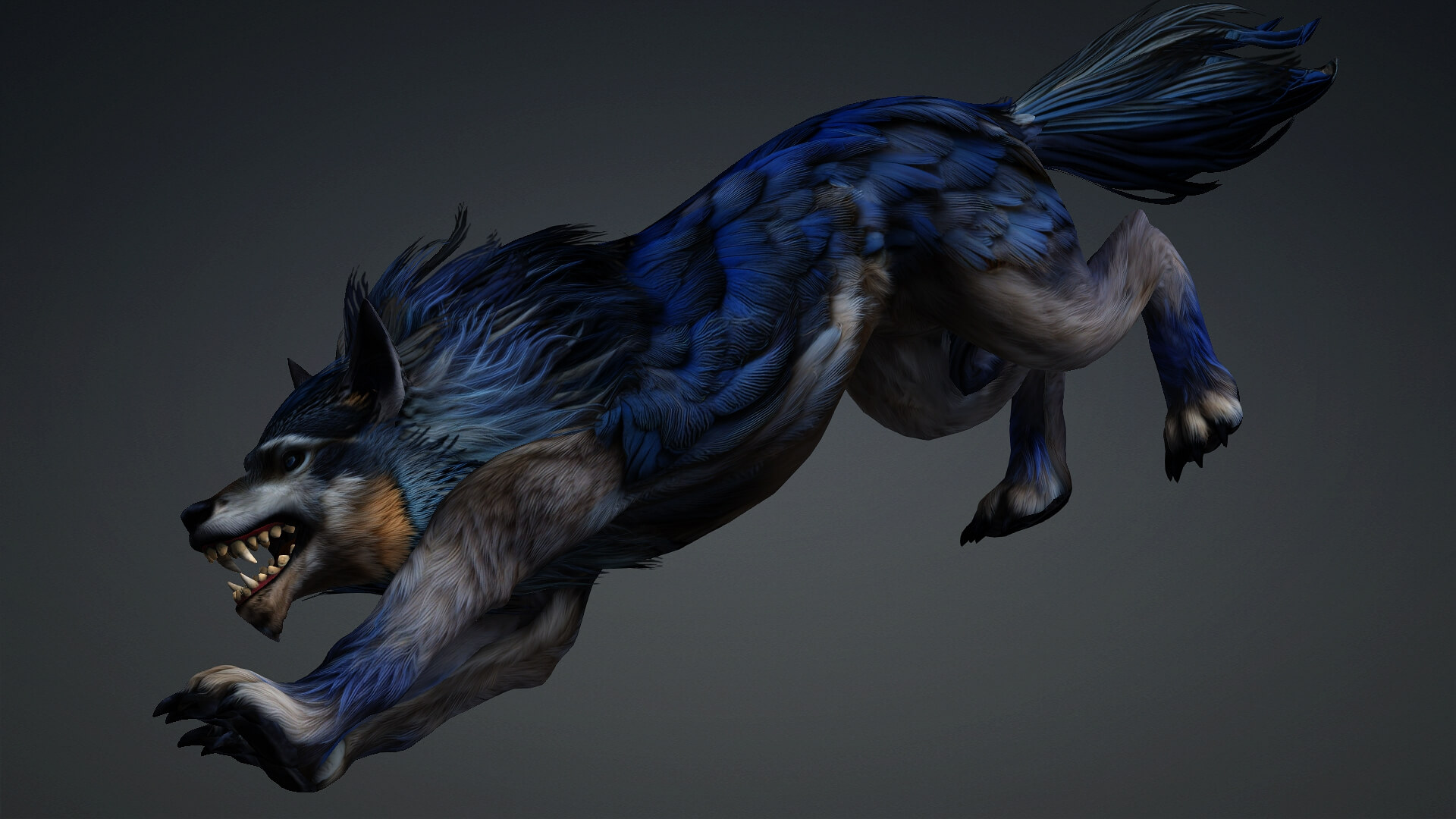 Wolf-B4-Animated 3D Animation by Animated3d