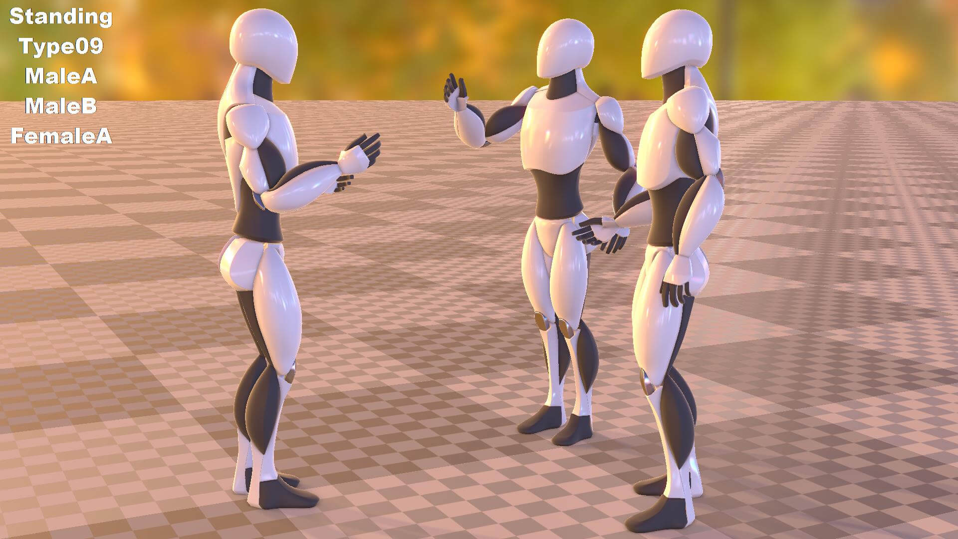 Animo Mocap Arguing - 3D Animation by animo