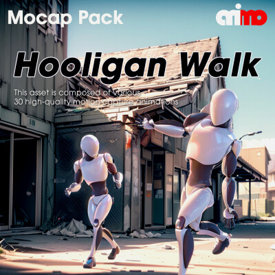 Animo Mocap Hooligan Walk - Animation/MoCap by animo