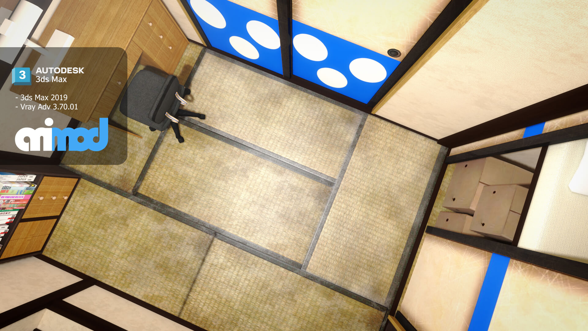 Nobita Room Doraemon - 3D Model by animod