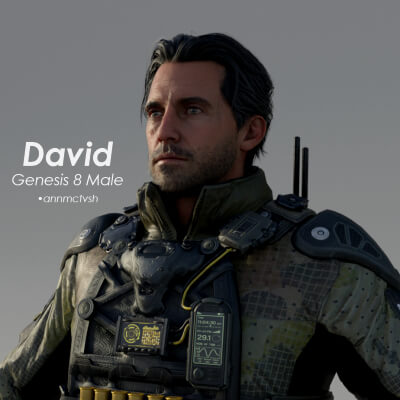 COD David for Genesis 8 Male