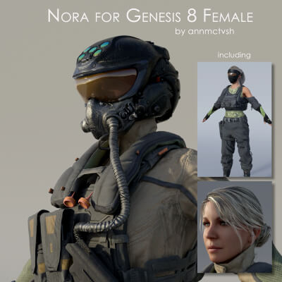 COD Nora for Genesis 8 Female