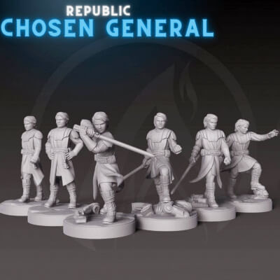 Chosen General - 3D Model by annwilde88