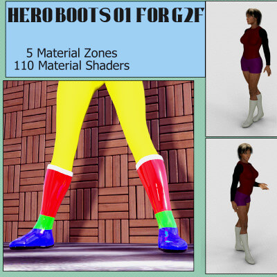 Hero Boots 01 for G2F