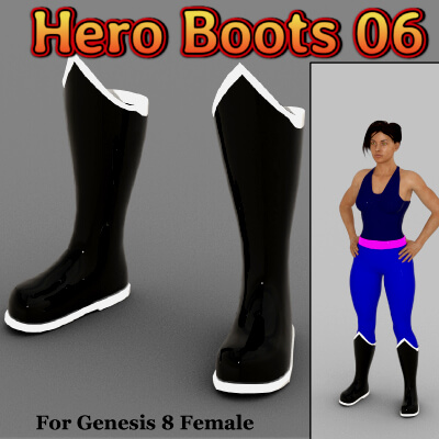 Hero Boots 06 for G8F