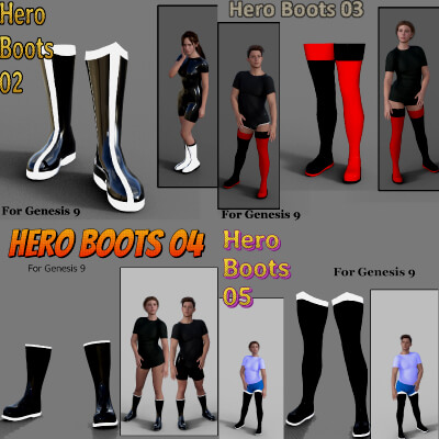 Hero Boots Bundle for G9
