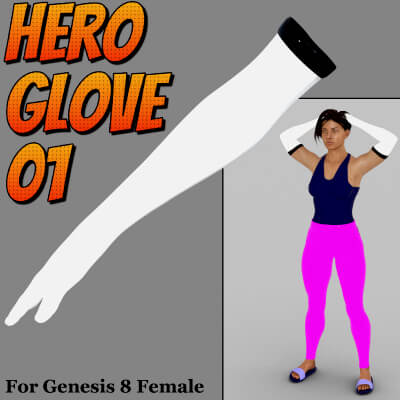 Hero Glove 01 for G8F