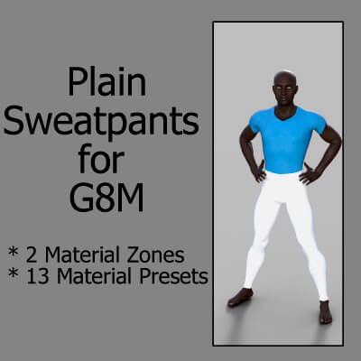 Plain Sweatpants 01 for G8M
