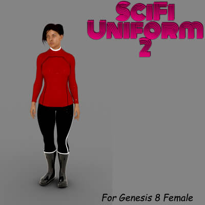 Sci-Fi Uniform 02 for G8F by AntonioCC