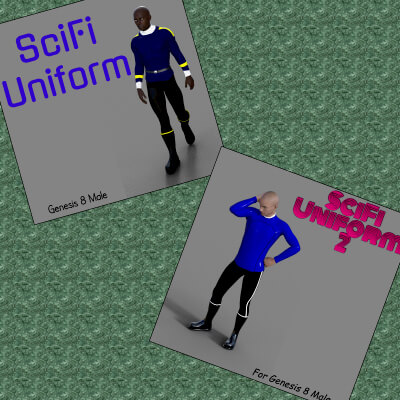 Sci-Fi Uniforms for G8M
