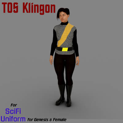 TOS Klingon for Sci-Fi Uniform for G8F