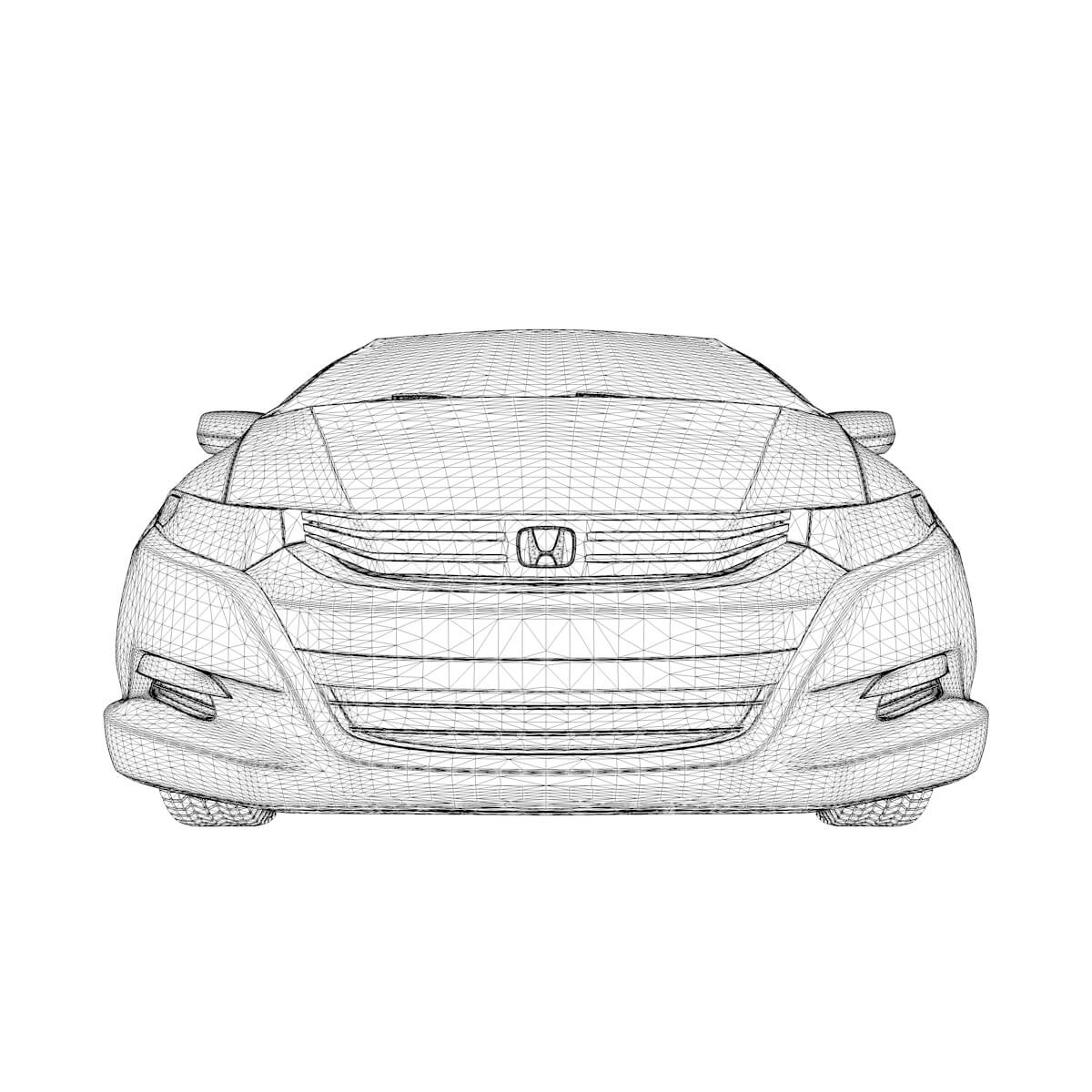 Honda Insight (2010) 3D Model by AntonioKowatsch