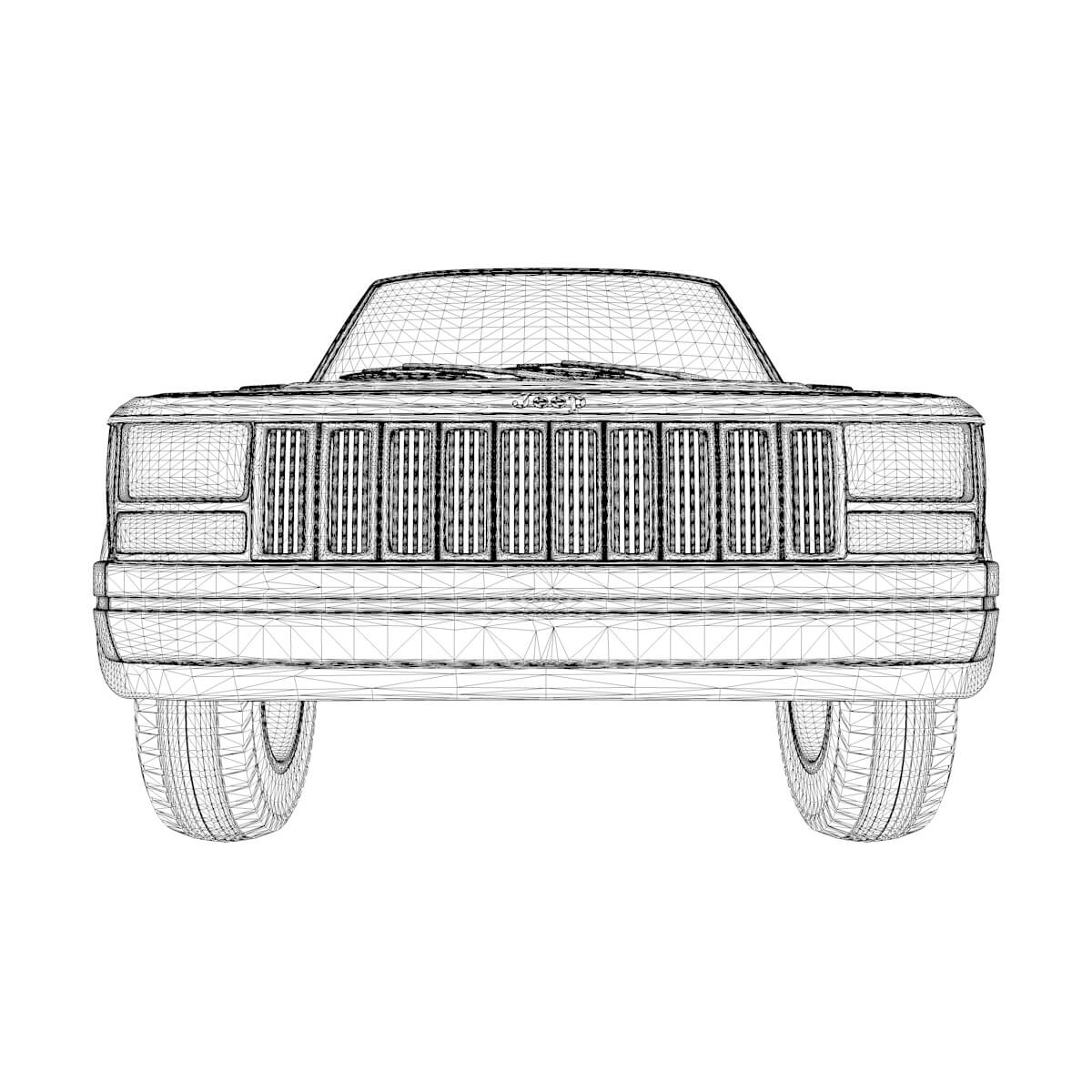 Jeep Cherokee XJ (5Doors) (2000) 3D Model by AntonioKowatsch