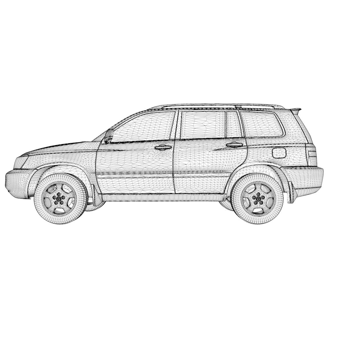 Black Roof Rack Rail Cover Set For Toyota Highlander (1998-2007 XU20/MCU20) - 2 Pieces 10 thumbnail image
