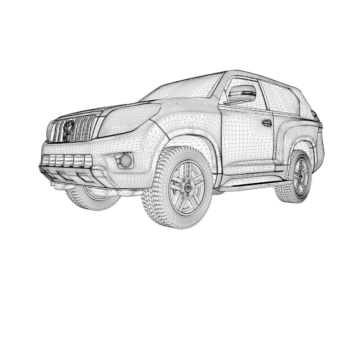 Toyota Land Cruiser Prado - 3-Door Model (2010) by AntonioKowatsch