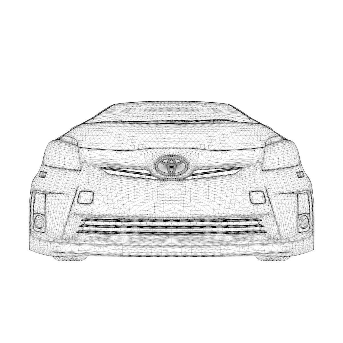 Toyota Prius (2010) - 3D Model by AntonioKowatsch