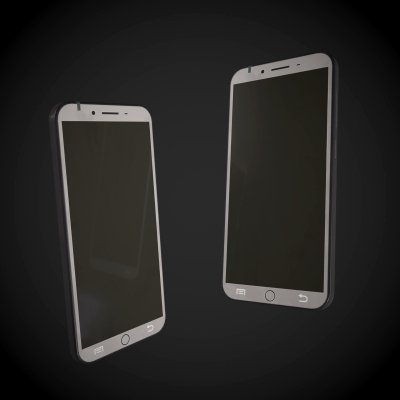 Generic Smartphone - 3D Model by Antwo3d