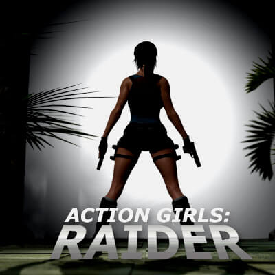 Action Girls Raider for Genesis 8 Female