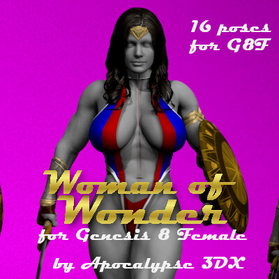 Action Girls Woman of Wonder G8F by Apocalypse3DX