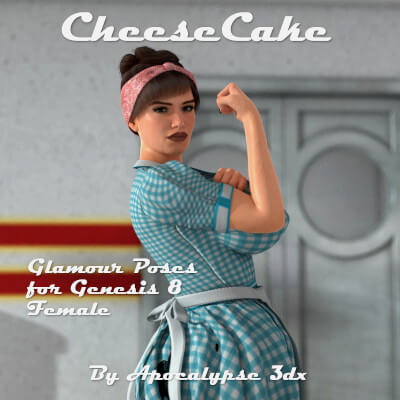 Cheesecake Poses for Genesis 8 Female
