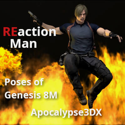 REaction Man for Genesis 8 Male by Apocalypse3DX