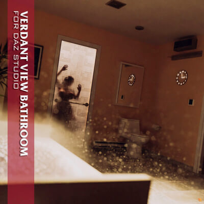 Verdant View Bathroom for Daz Studio