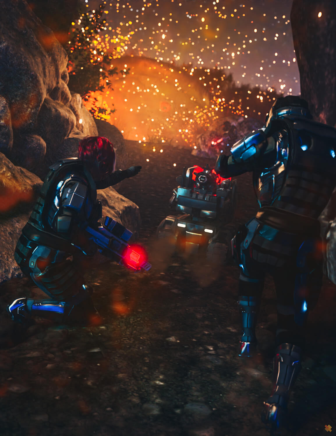 Skeleton Armor for Genesis 8 Female Daz Content by Appeal 2 Audacity