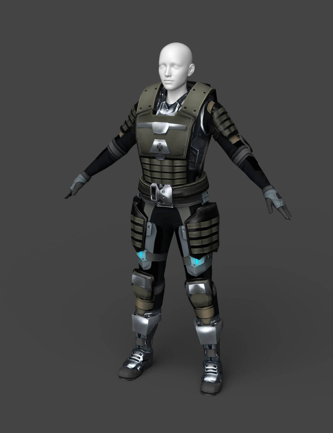 Skeleton Armor for Genesis 8 Female Daz Content by Appeal 2 Audacity