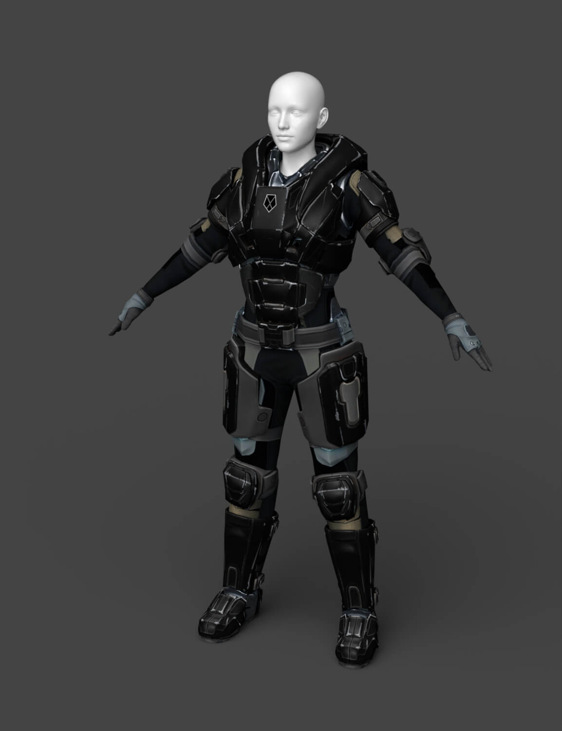 Skeleton Armor for Genesis 8 Female Daz Content by Appeal 2 Audacity