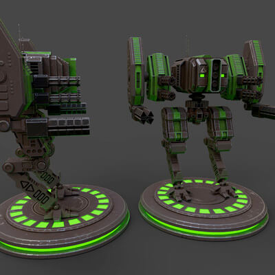 Modular Robot Four by ApuArt