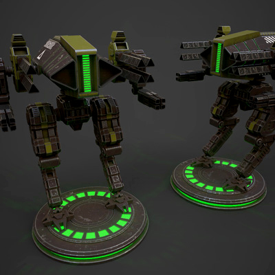 Modular Robot Six by ApuArt