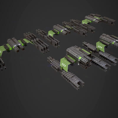 Modular Spaceship Fourteen