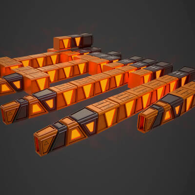 Modular Spaceship Nine