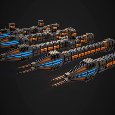 Modular Spaceship Six