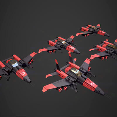 Modular Spaceship Thirteen by ApuArt