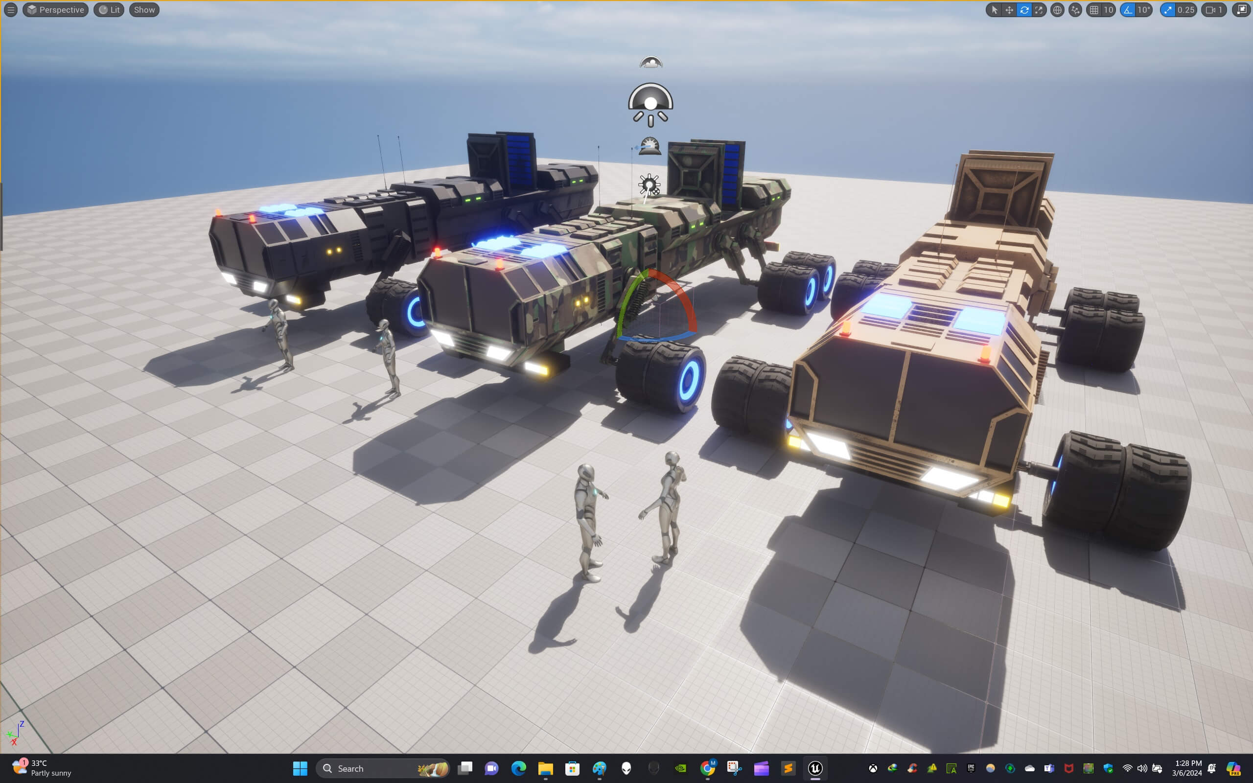 Rover Ten Modular - 3D Model by ApuArt