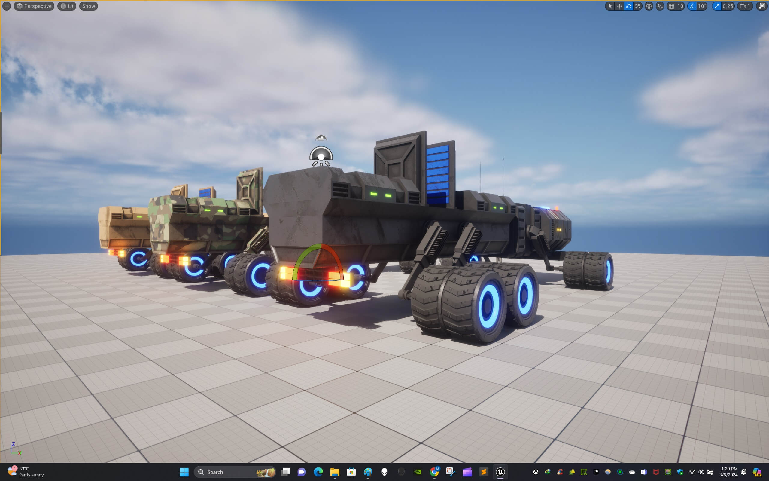 Rover Ten Modular - 3D Model by ApuArt