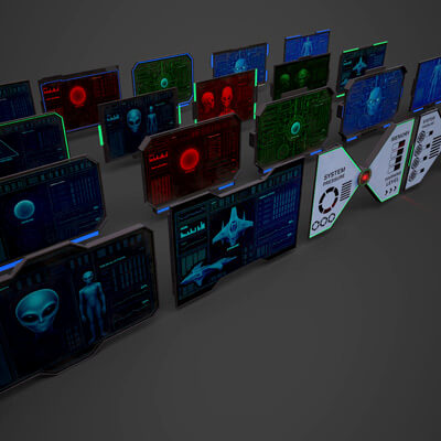 Sci-Fi Monitor Collection