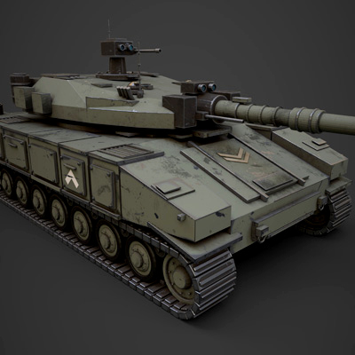 Sci-Fi Tank T70 by ApuArt