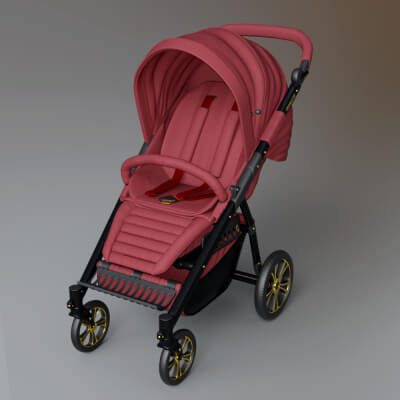 AQ3D Baby Stroller