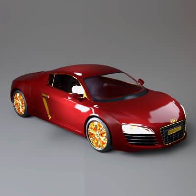 AQ3D Car Model by AQ3D
