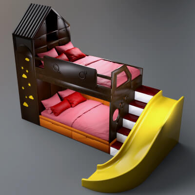 AQ3D Child Bed 12