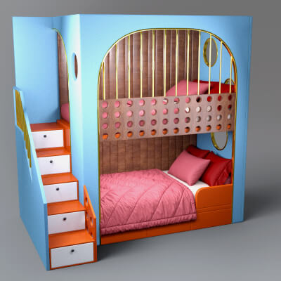 AQ3D Child Bed 13