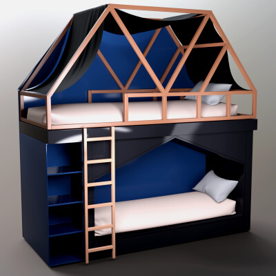 AQ3D Child Bed 6 by AQ3D