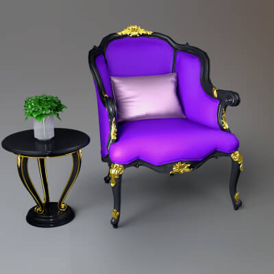 AQ3D Comfort Chair 12