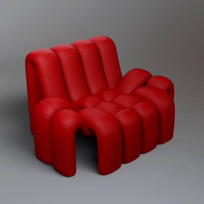AQ3D Comfort Chair 136