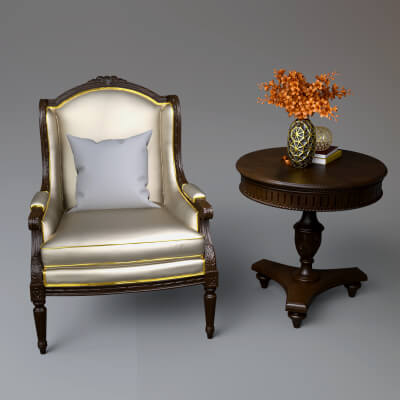 AQ3D Comfort Chair 34